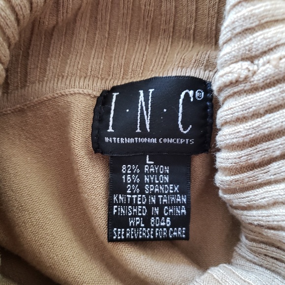 ❄I.N.C Turtleneck Sz L - Picture 4 of 5